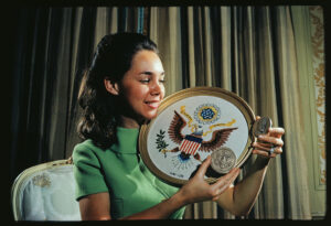 Julie Nixon Eisenhower great seal