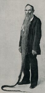 'The Longest Beard on Record', 1896, (1910)