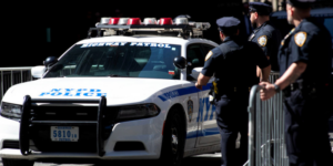 New York City Police (Photo by Leonardo MunozVIEWpress)