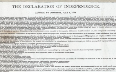 Declaration of Independence “Rough Draught” Now on Microfilm