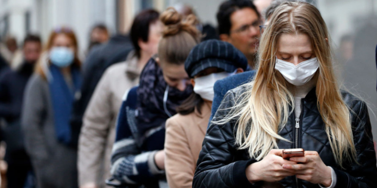 Wearing face mask (Photo by ChesnotGetty Images)