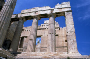 Entrance to the Acropolis, Athens, 5th century BC.