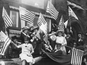 Women Celebrating Passing of 19th Amendment