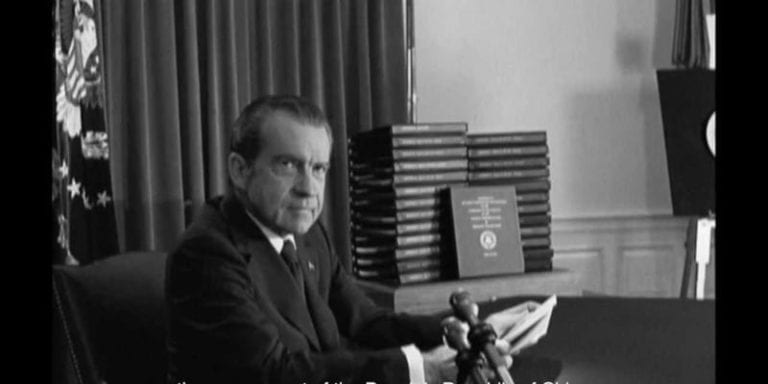 Richard Nixon - middle