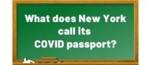 question - COVID passport