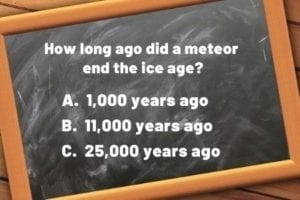 question - ice age