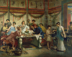 ancient rome feast saturnalia
