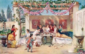 ancient rome feast