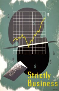 business economy poster