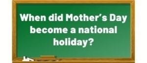 question - mother's day