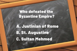 question byzantine defeat