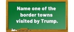Question - Trump Border