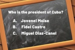 question - president of Cuba