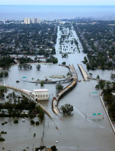 Hurricane Katrina flood