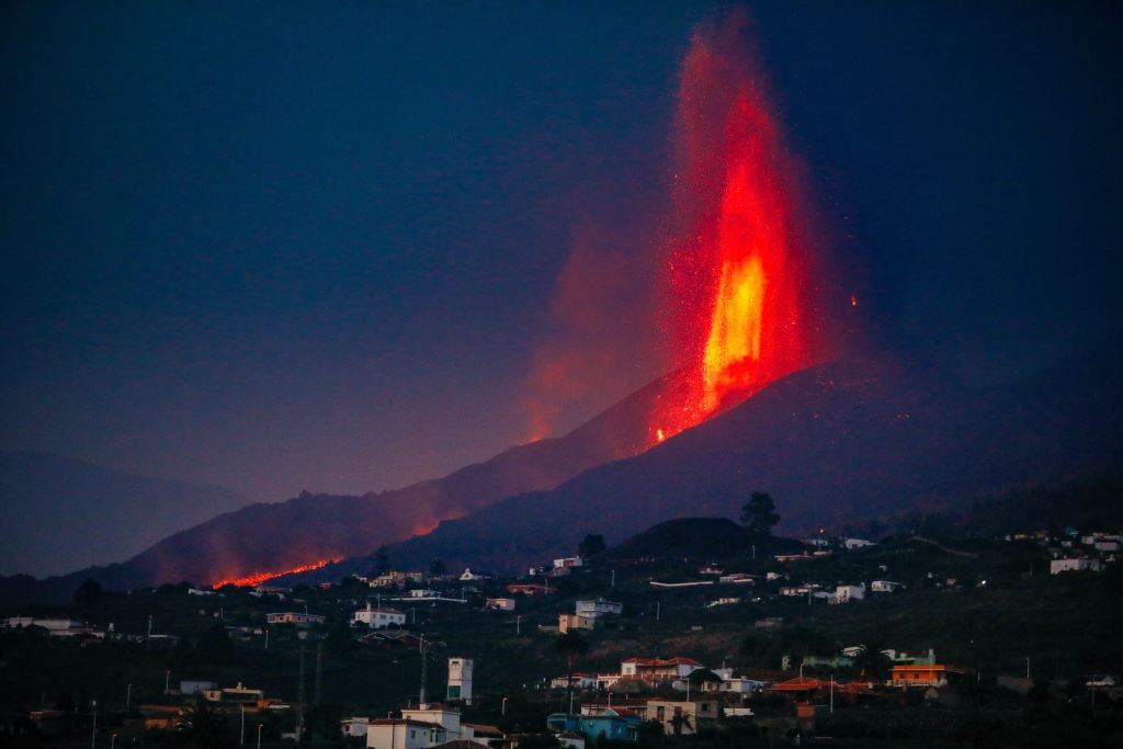 la palma volcano GettyImages-1343188831