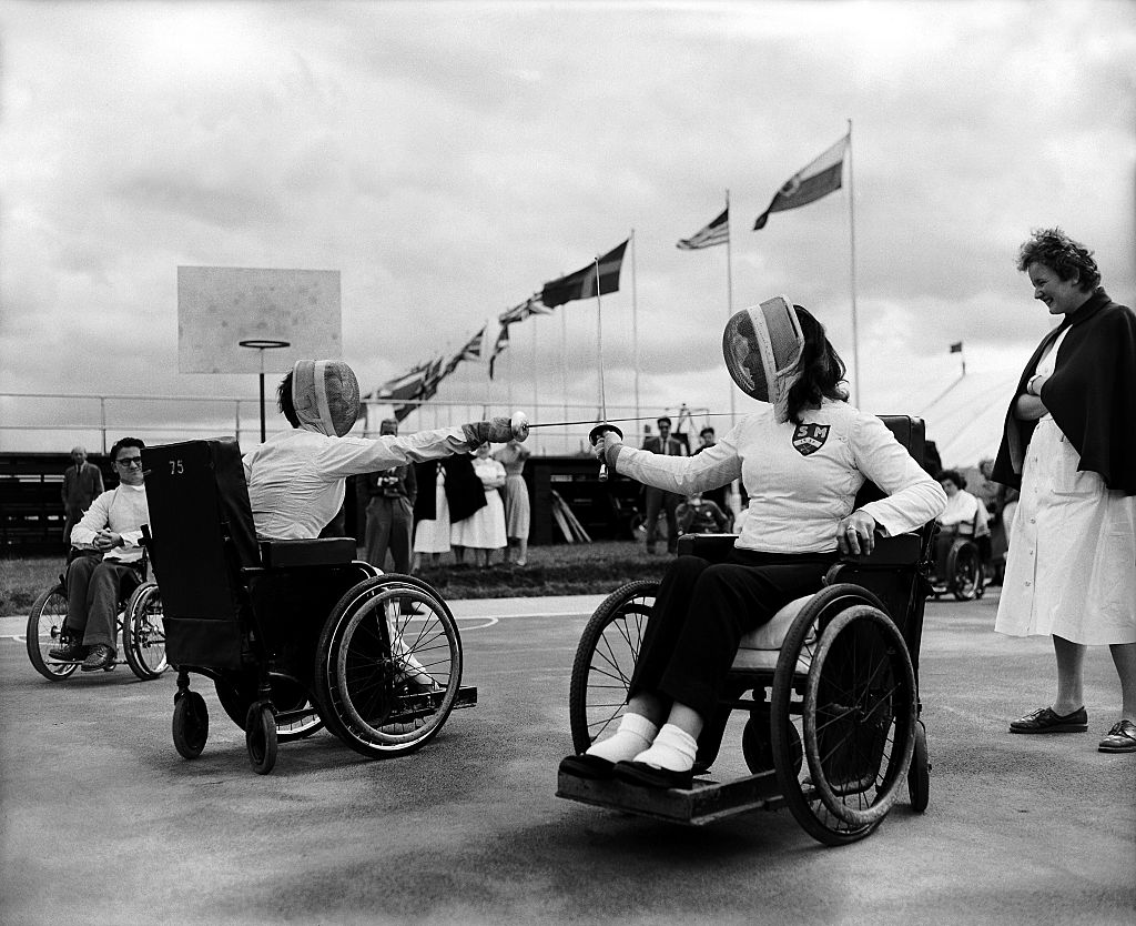 stoke mandeville games paralympics GettyImages-637440810