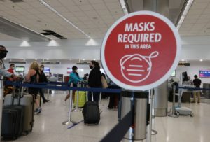 airport mask covid