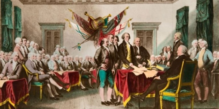 GettyImages-850951454 signing declaration of independence