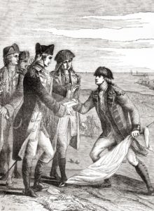 GettyImages-929222230 British surrender to George Washington