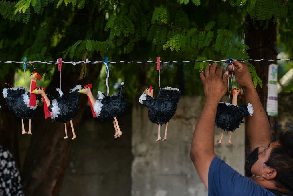 GettyImages-1236880794 turkey pinatas