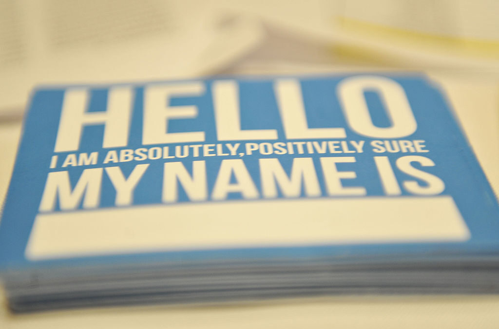 Celebrate National Name Yourself Day